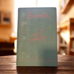 Vintage 1931 Bambi Book By Felix Salten Illustrated by Kurt Weise